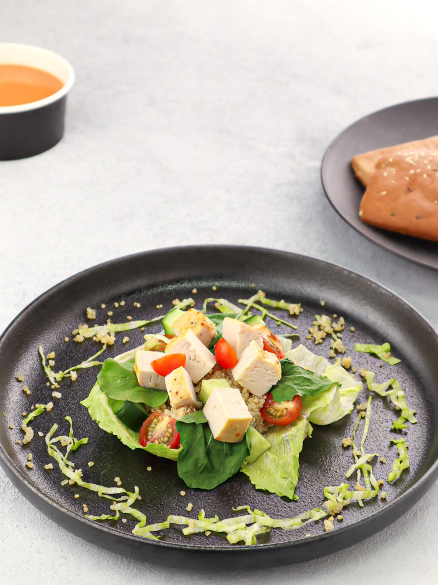Chicken Caesar Salad With Quinoa
