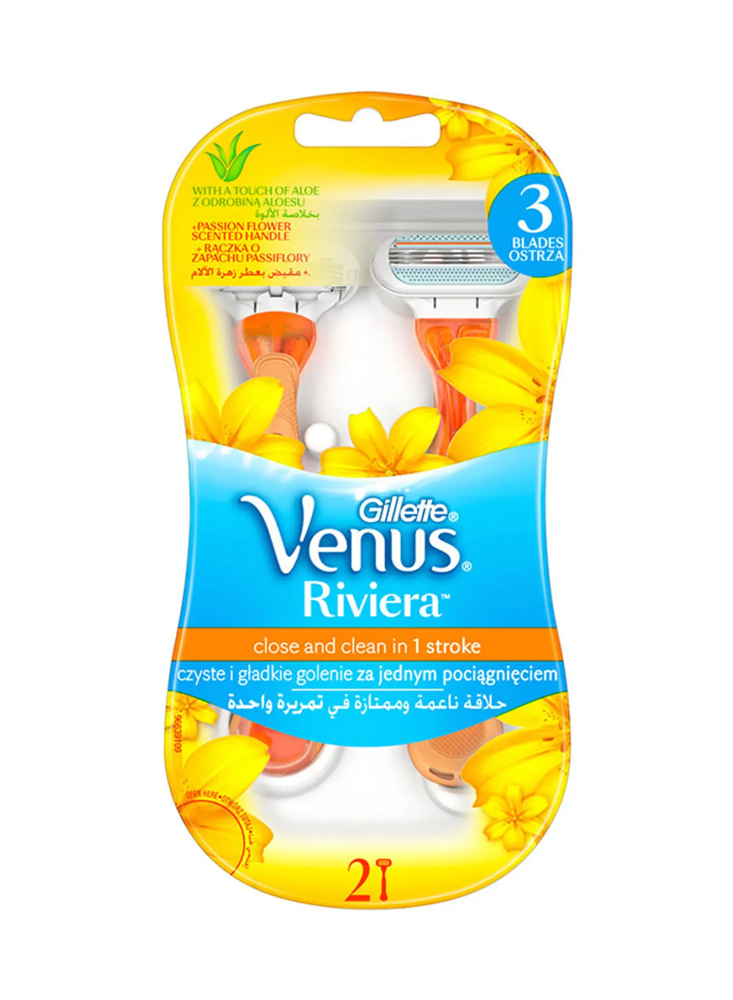 Gillette Venus Riviera 2 Razor Women