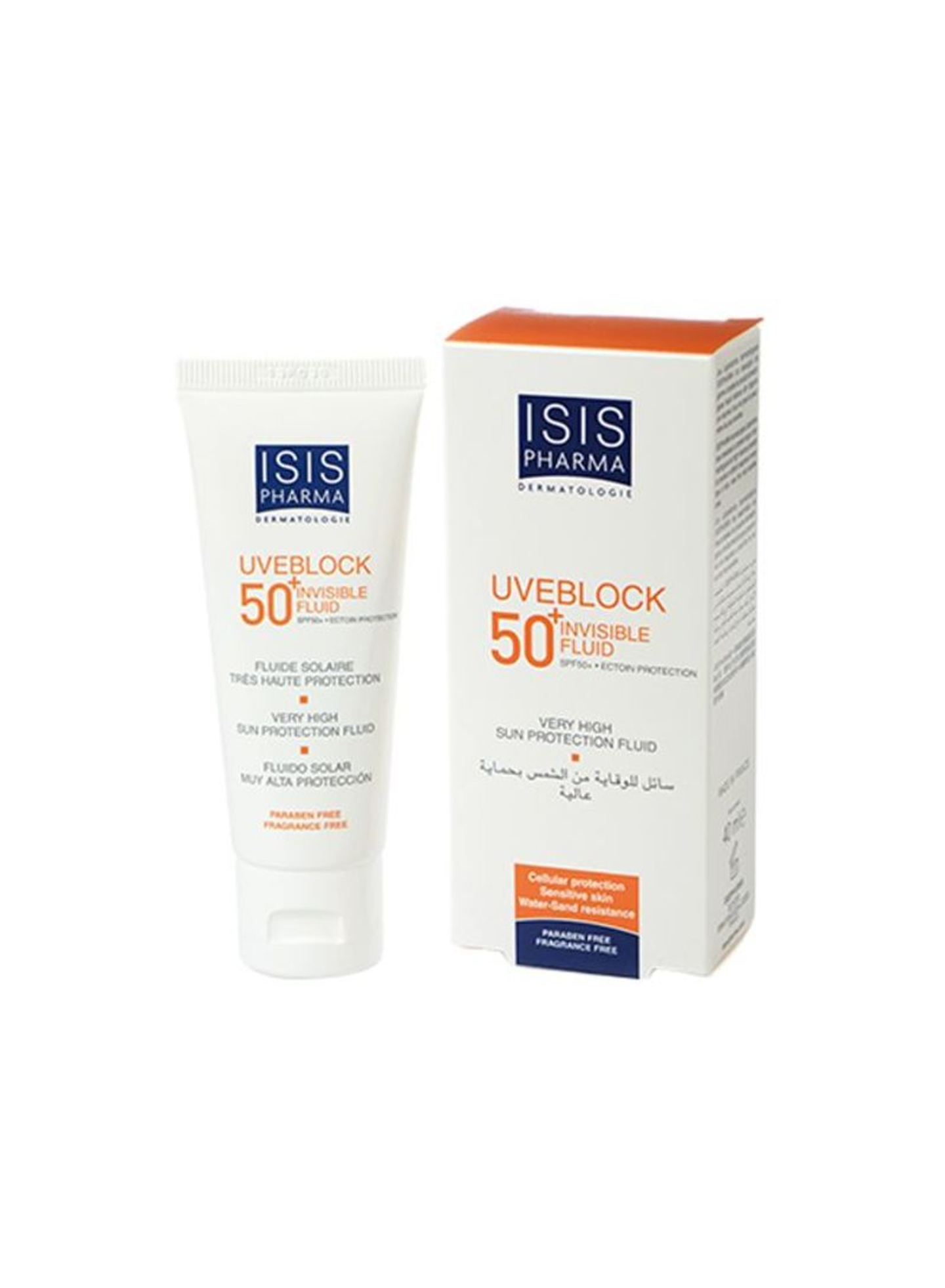 Isis Fluid Sunscreen 50+ Colorless 40 Ml