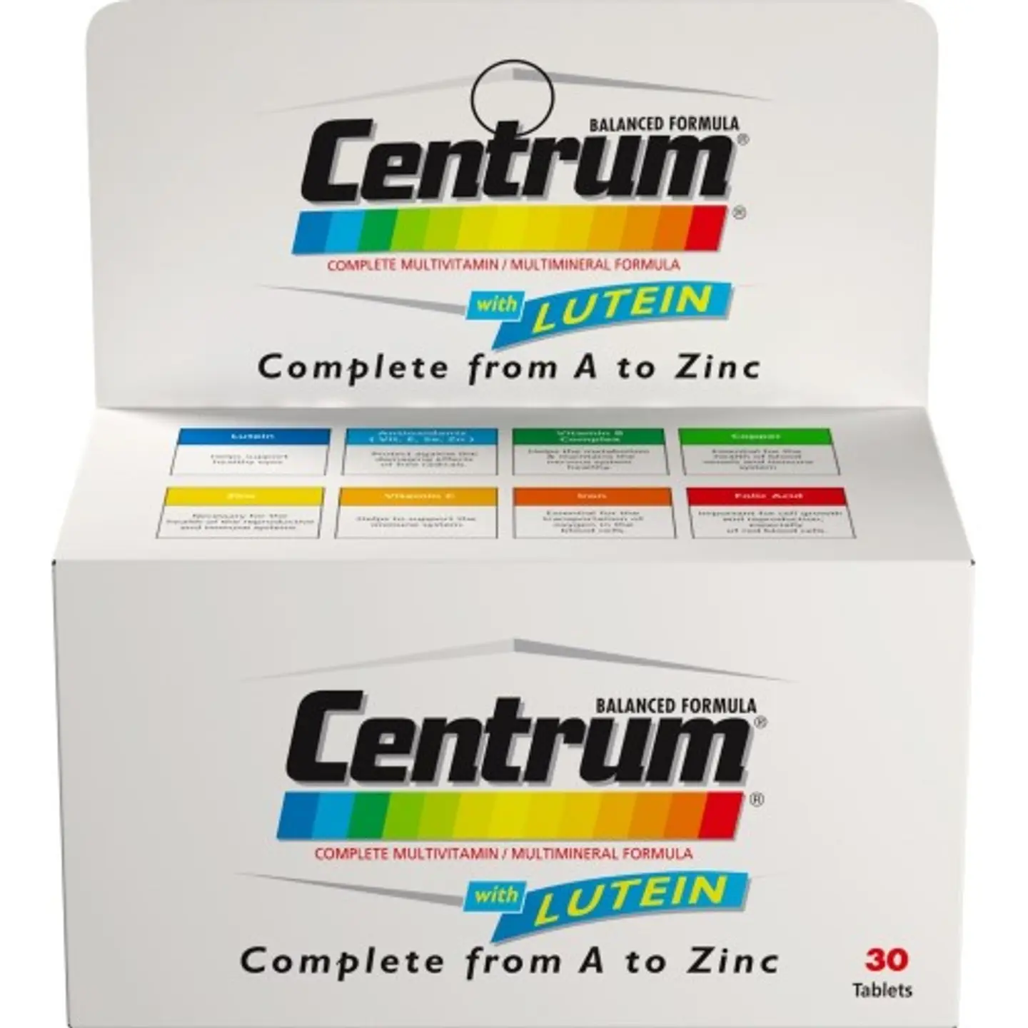 Centrum 30 Tablet With Lutein