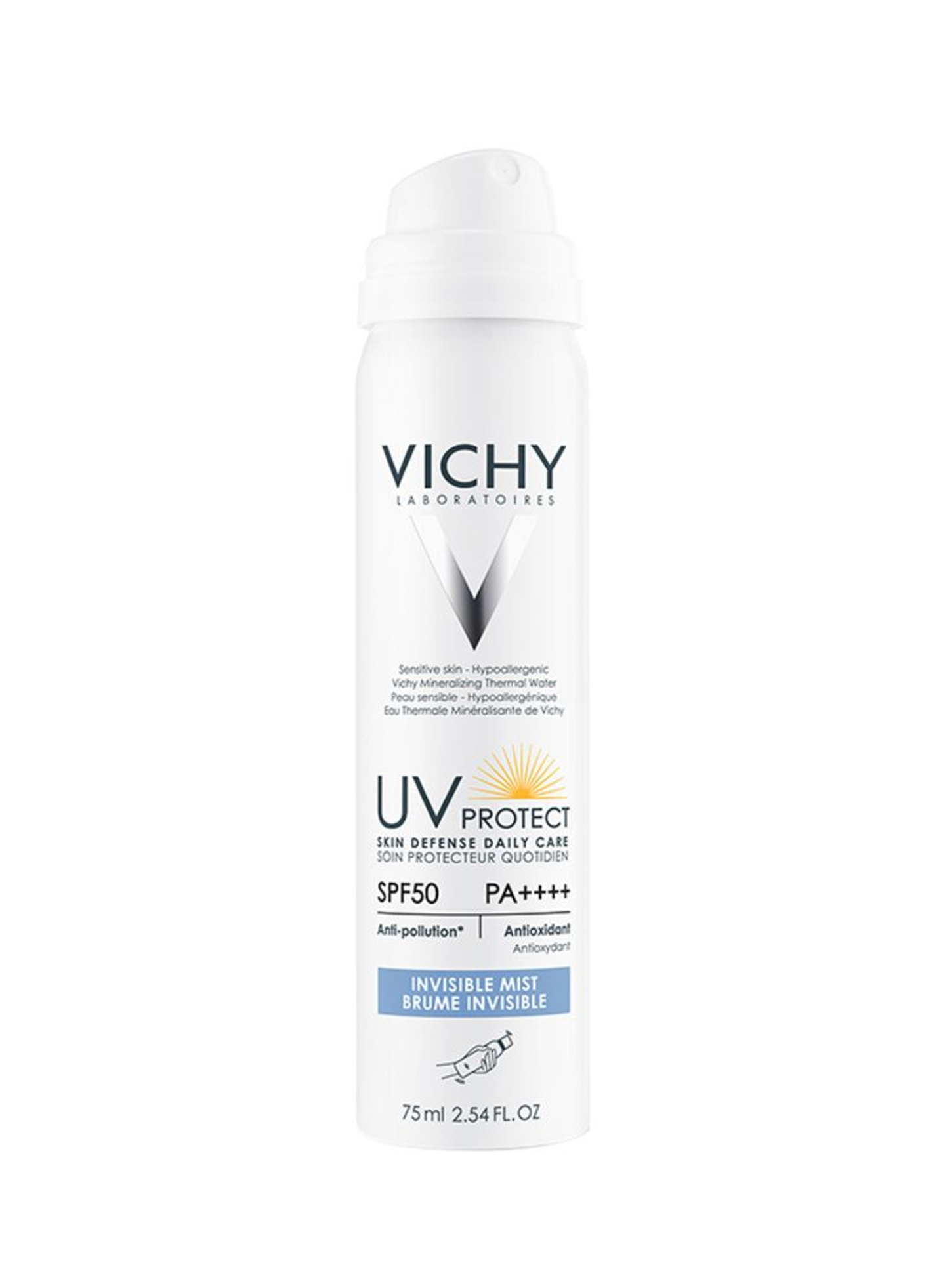 Vichy Daily Spray Uv Protection Spf 50 75ml