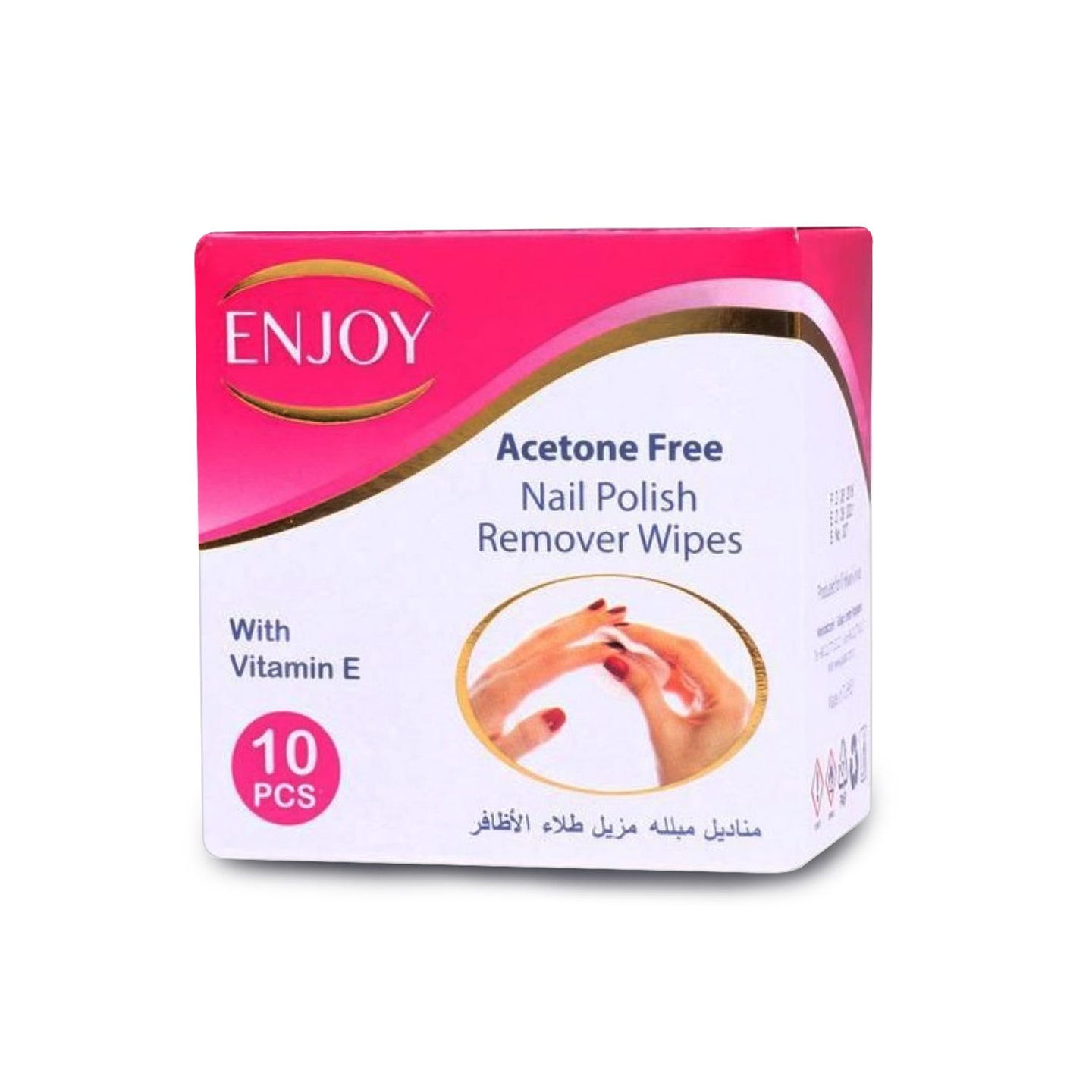 Enjoy Acetone Wipes 10 Pcs