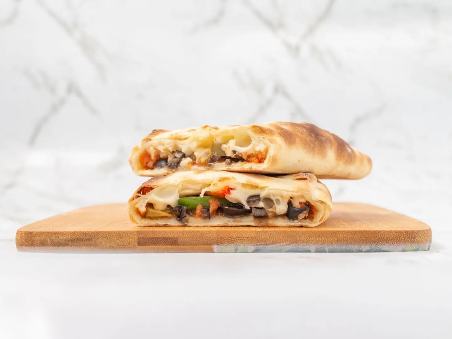 Vegetable Pizza Sandwich