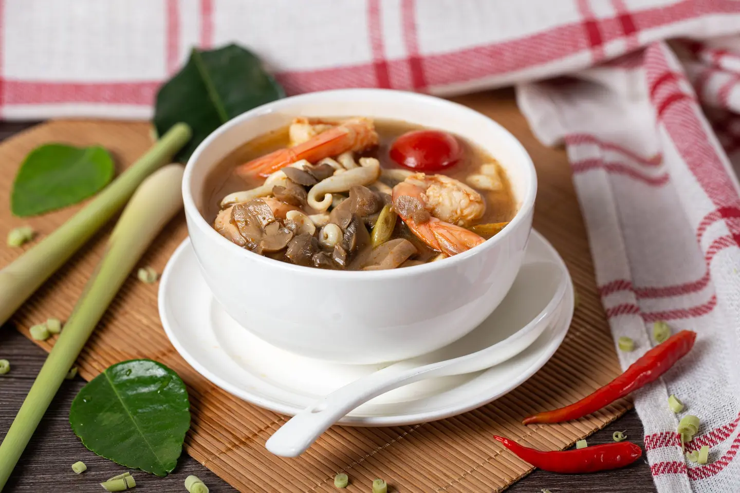 شوربة التوم يم