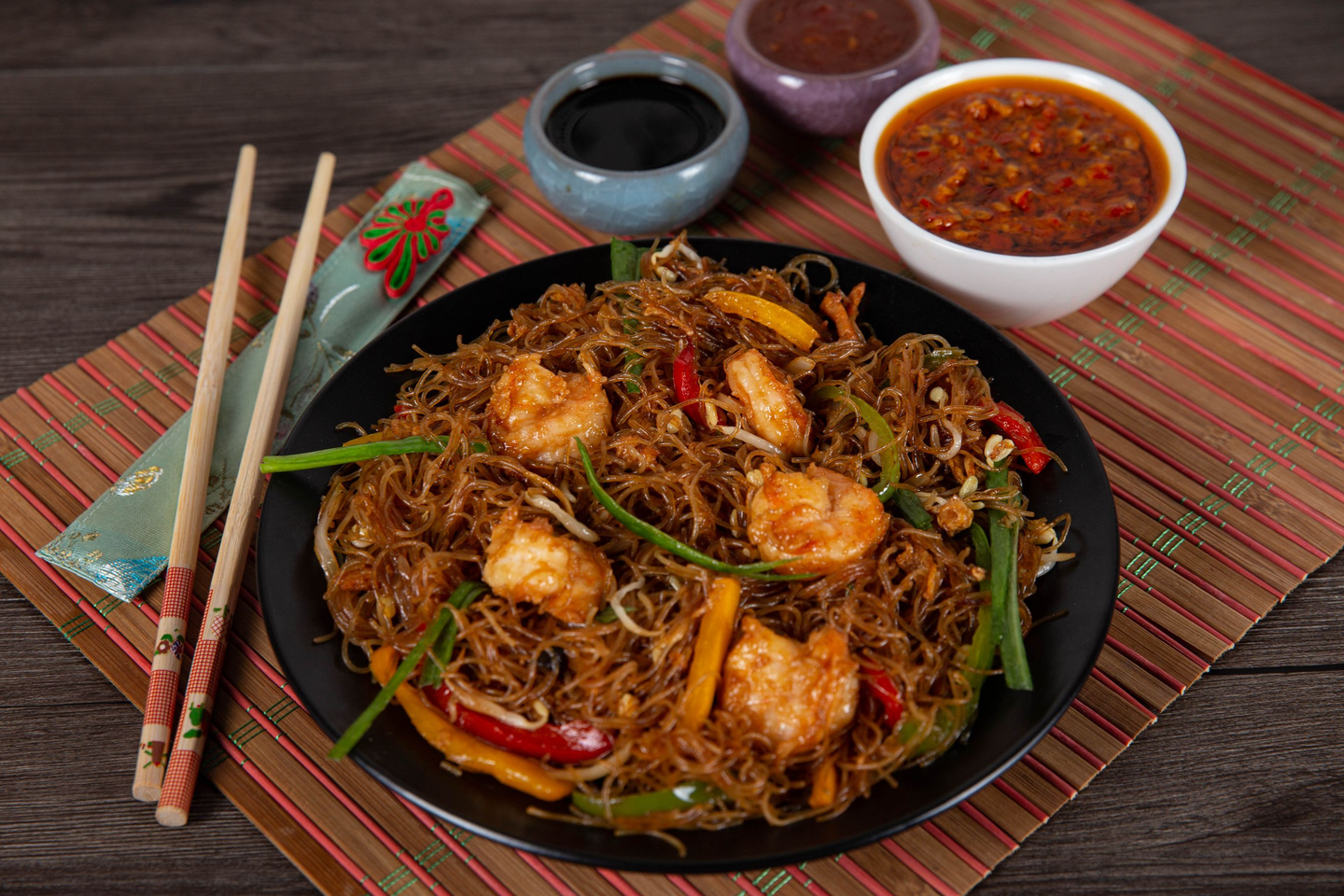 Singaporean Shrimp Mei Fun
