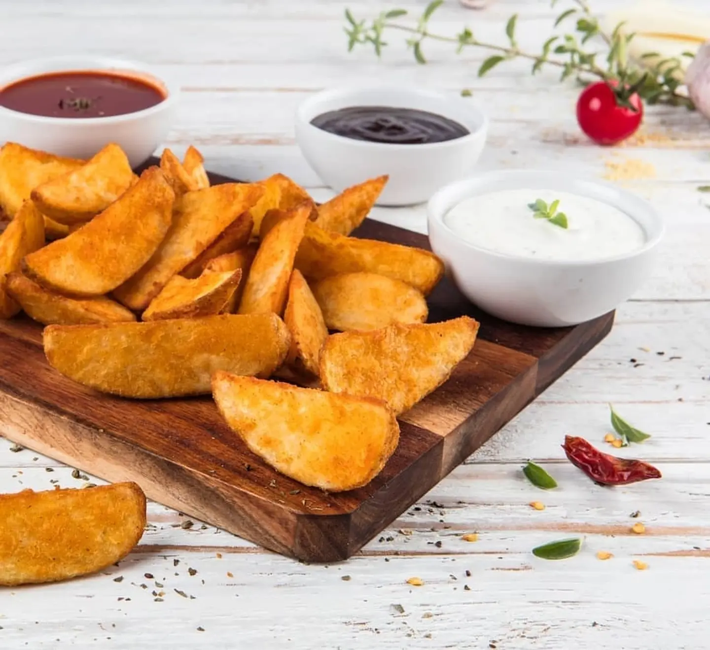 بطاطس ويدجز
