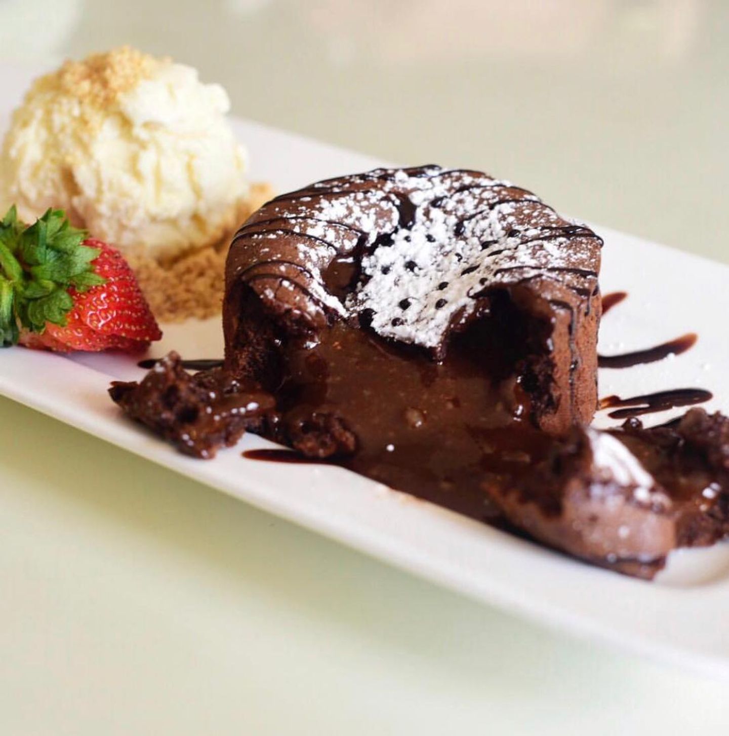 Molten Souffle Cake