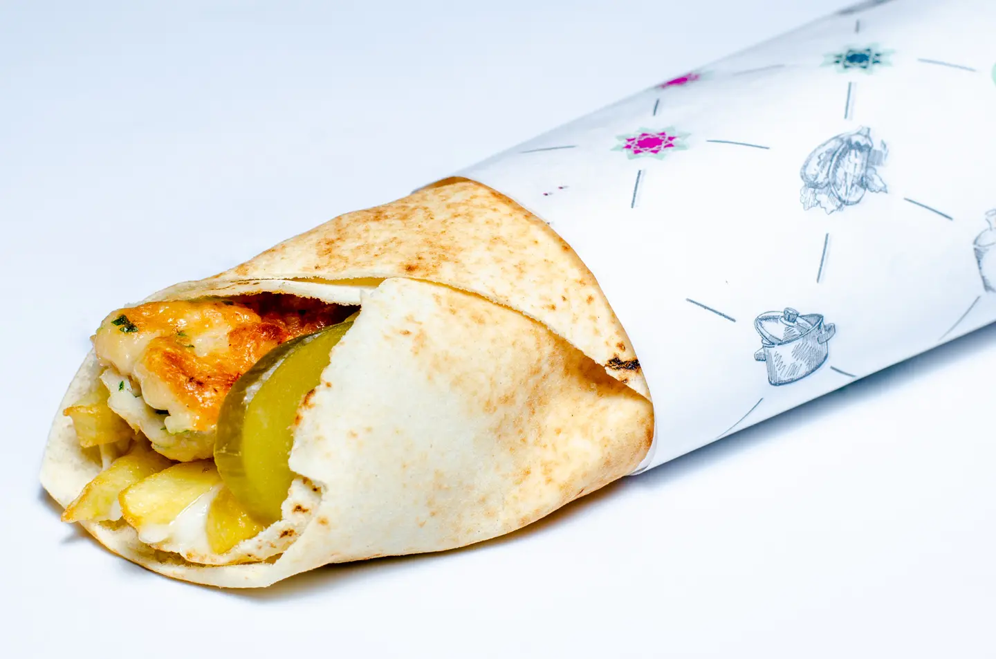 Chicken Kabab Sandwich
