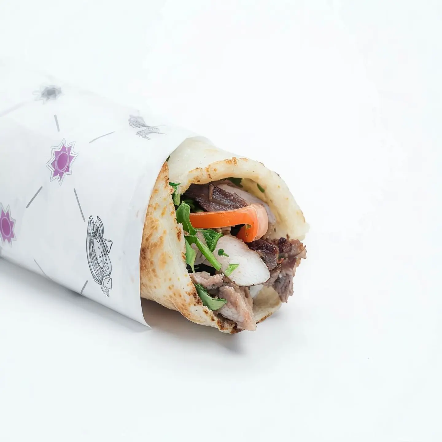 Small Shawarma Meat Sandwich