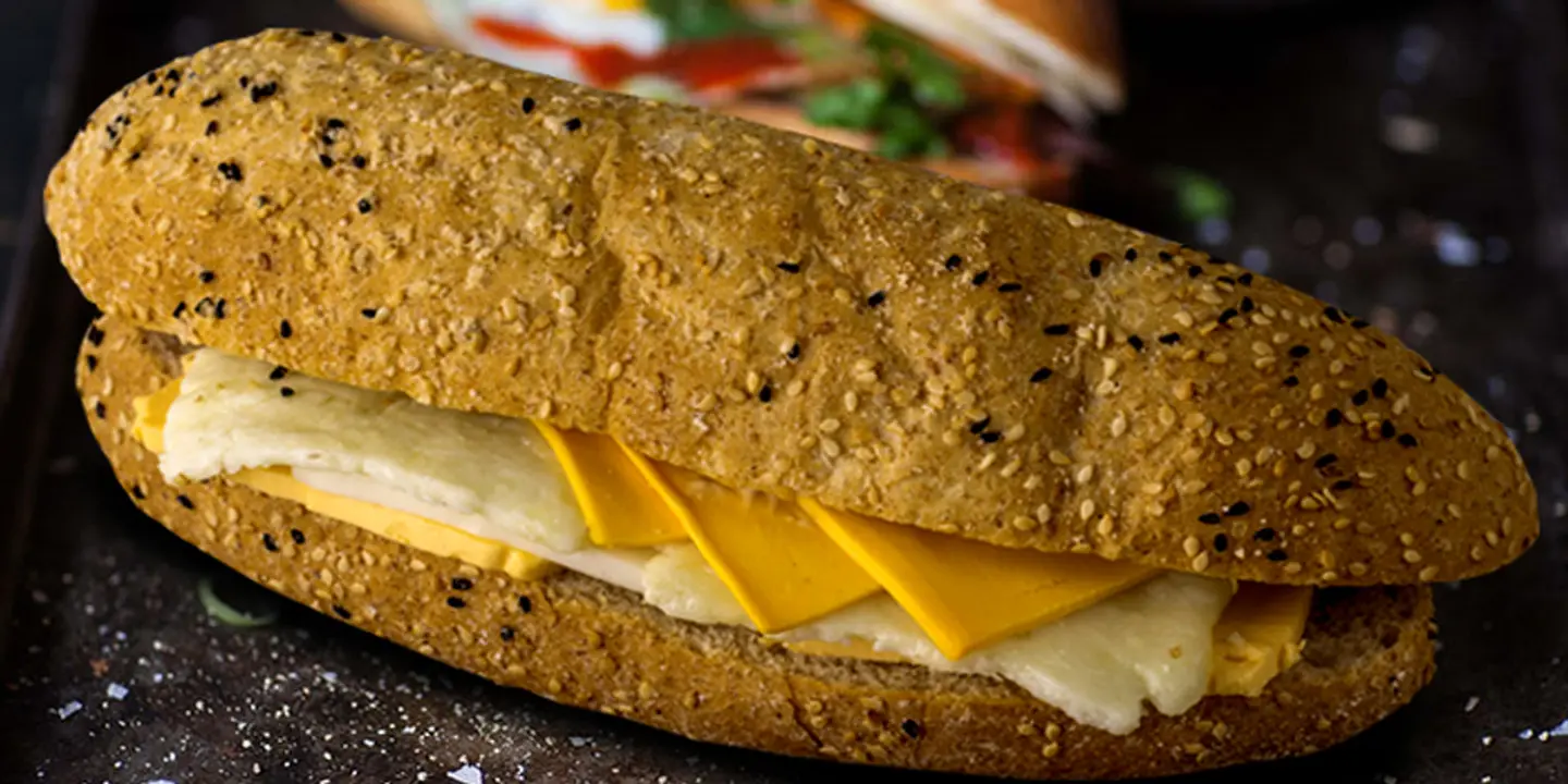 4 Cheeses With Brown Baguette