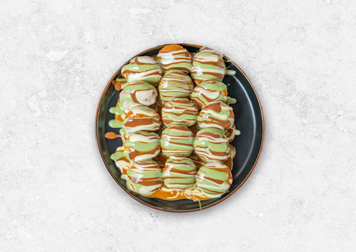 Mini Pancake Pistachio