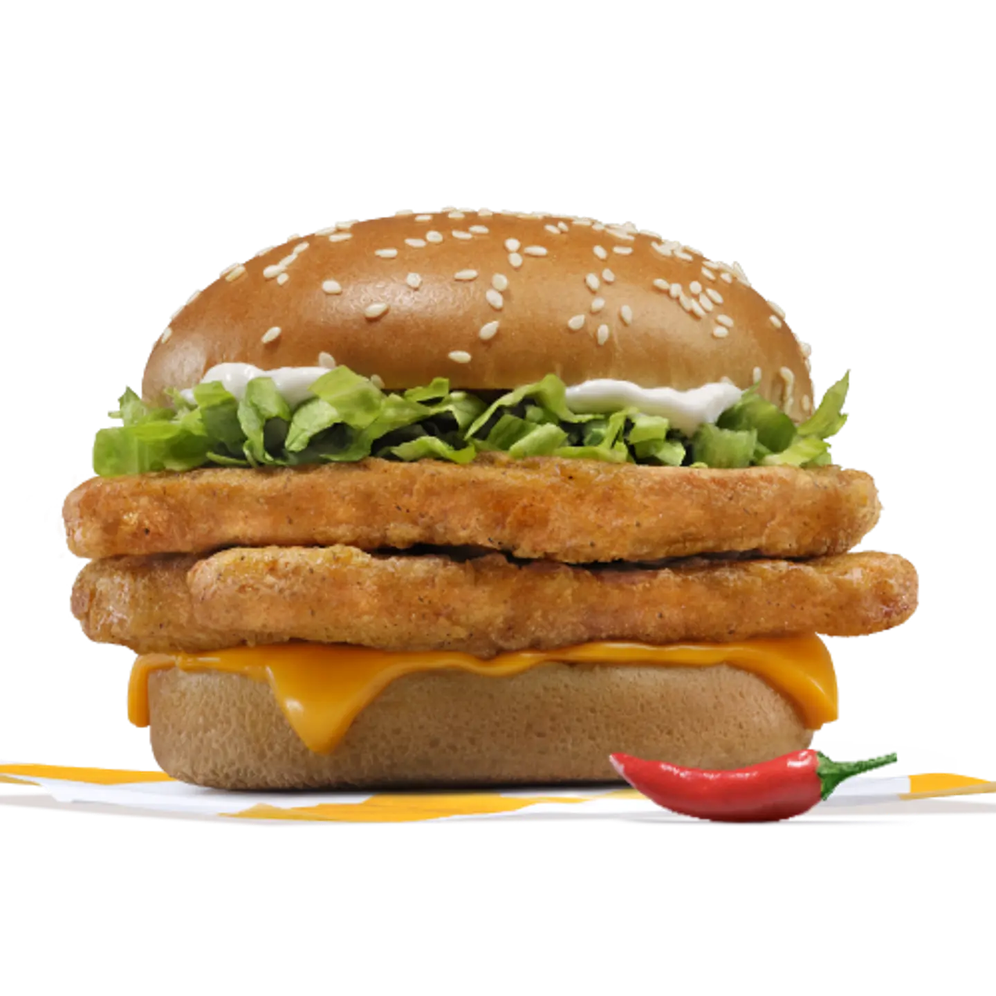 Spicy Mc Chicken Double Up