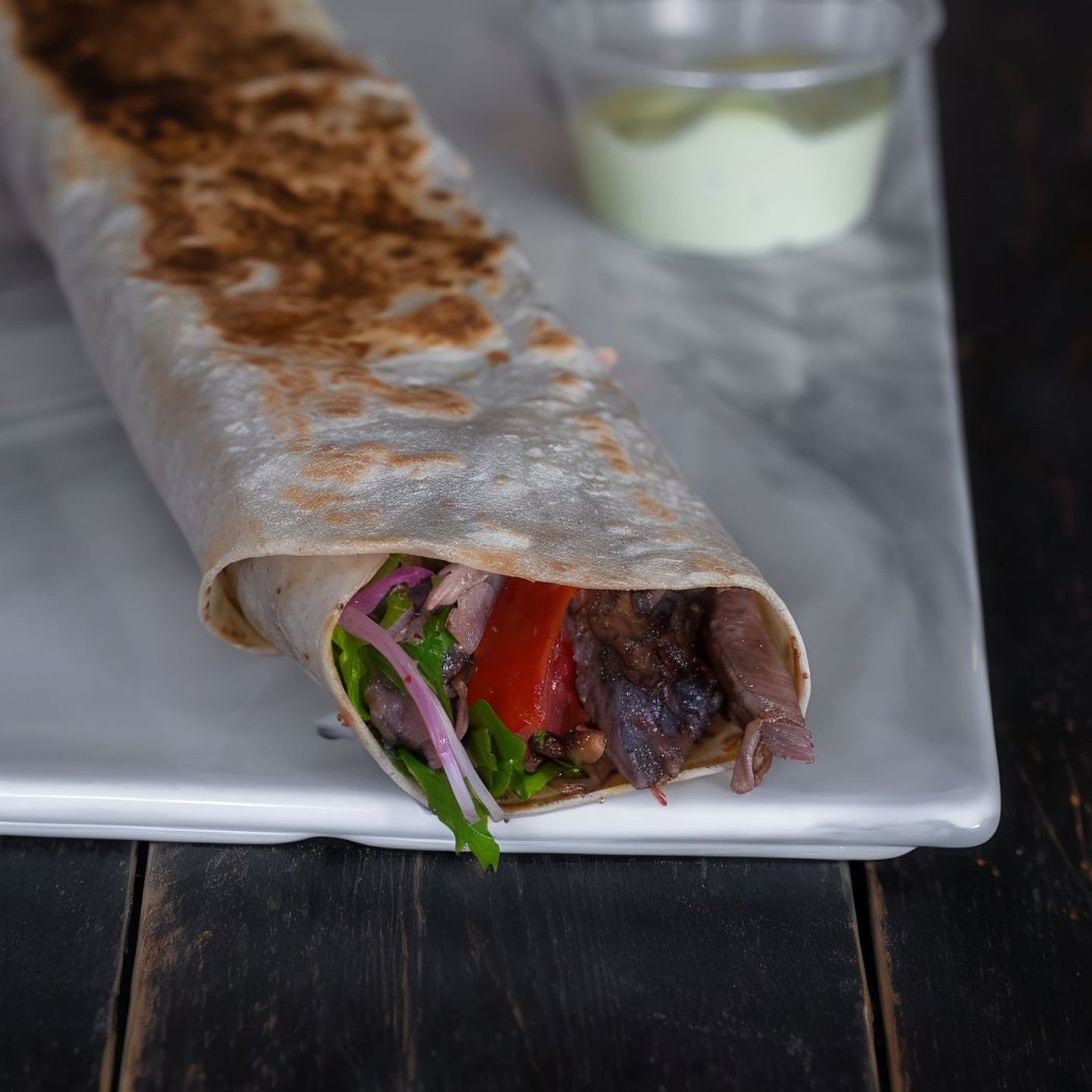 Meat Saj Shawarma Small