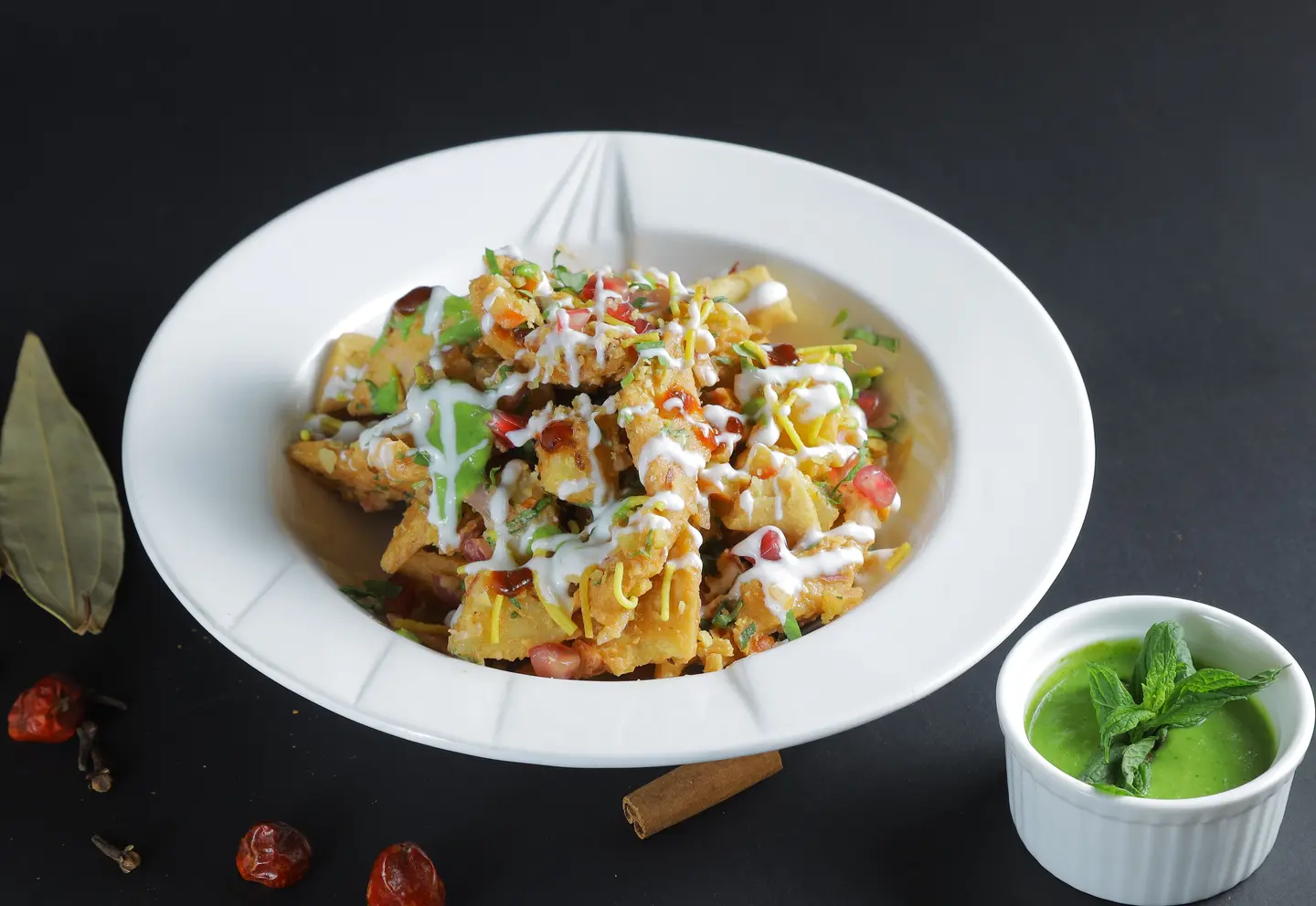 Aloo Papadi Chat