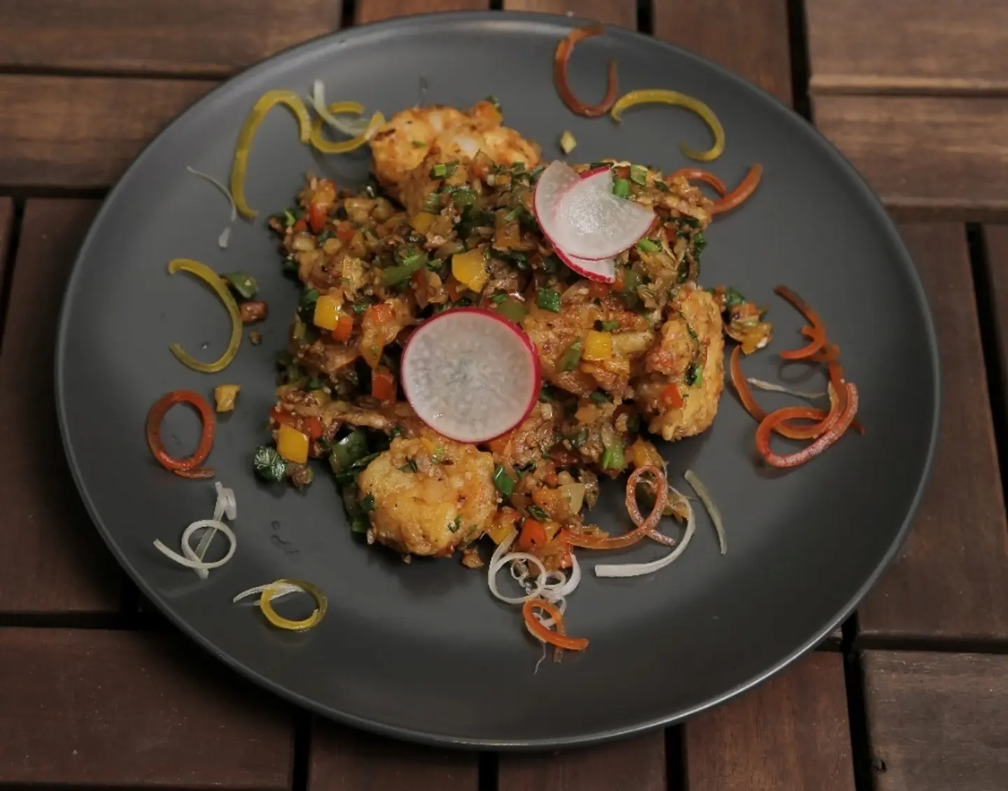 Salt And Paper Prawns