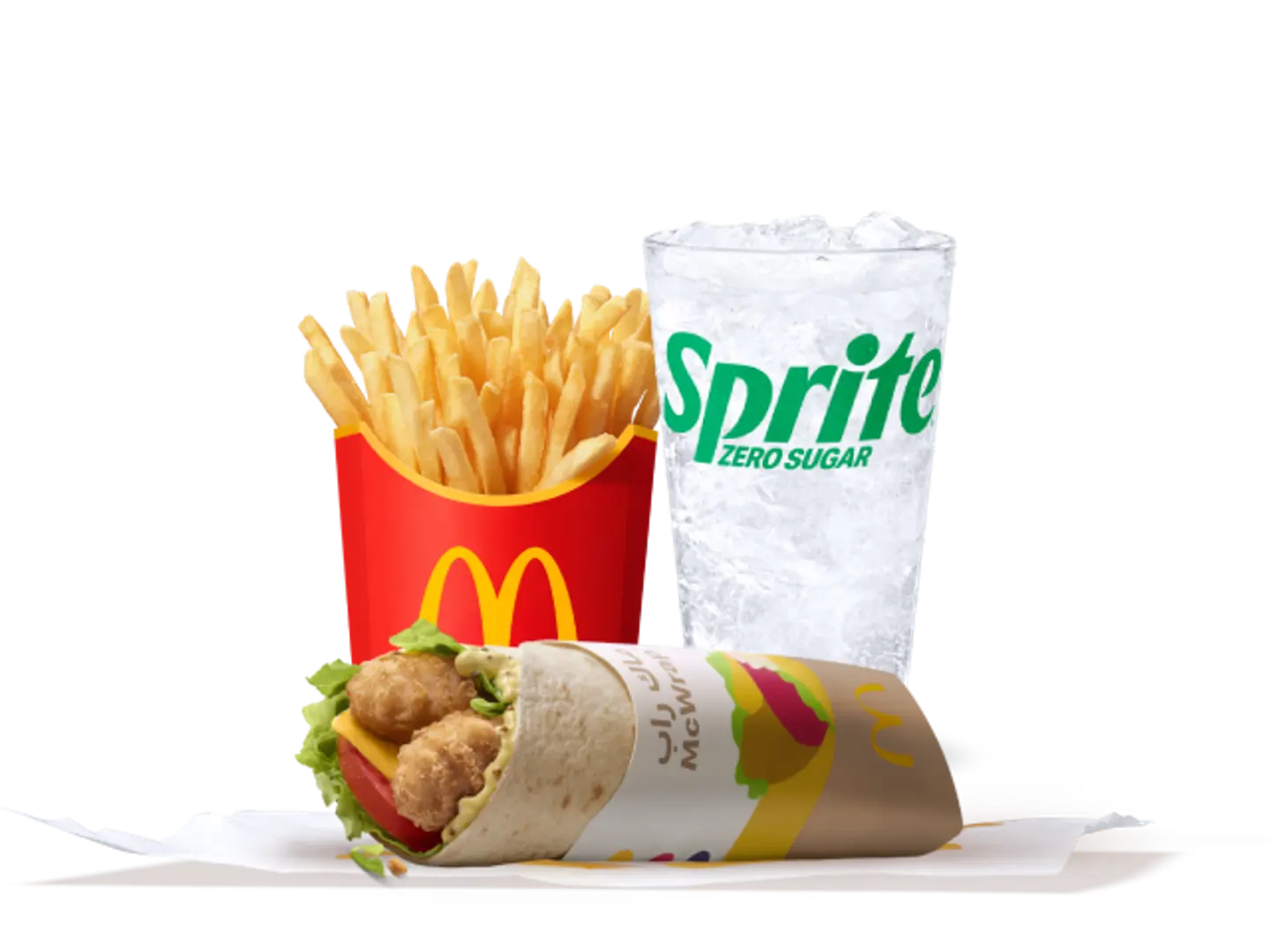 Mc Wrap Dijon Medium Meal