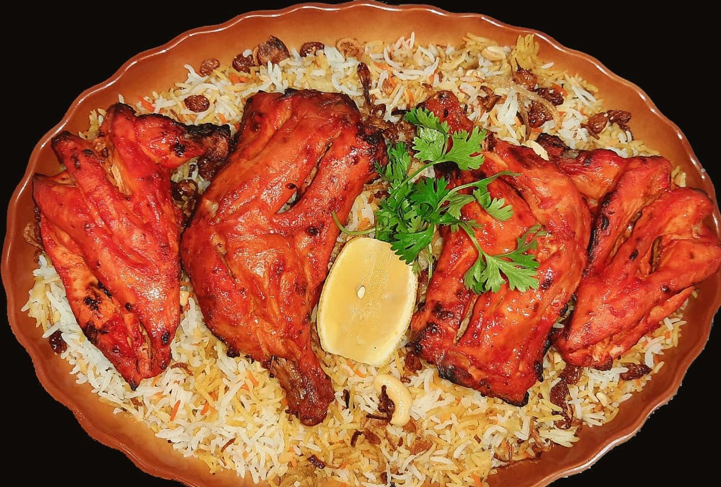 Biryani Rice With Tandoor Chicken Full