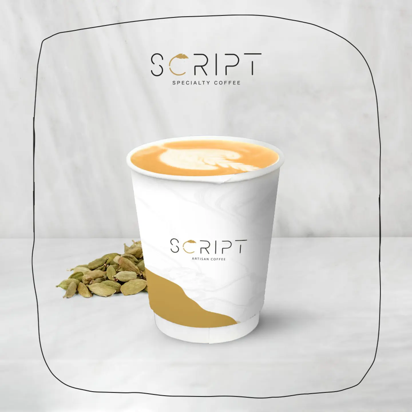 Cardamom Latte Hot