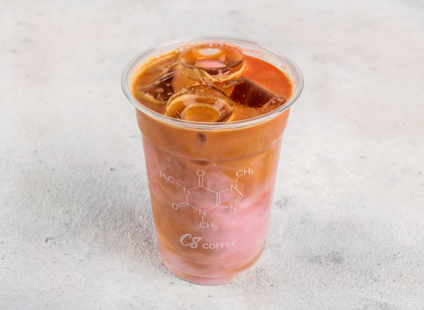 Ice Cotton Candy Latte