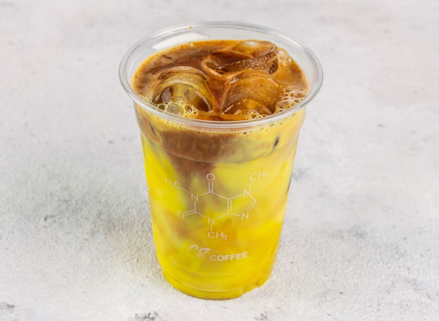 Ice Saffron Latte