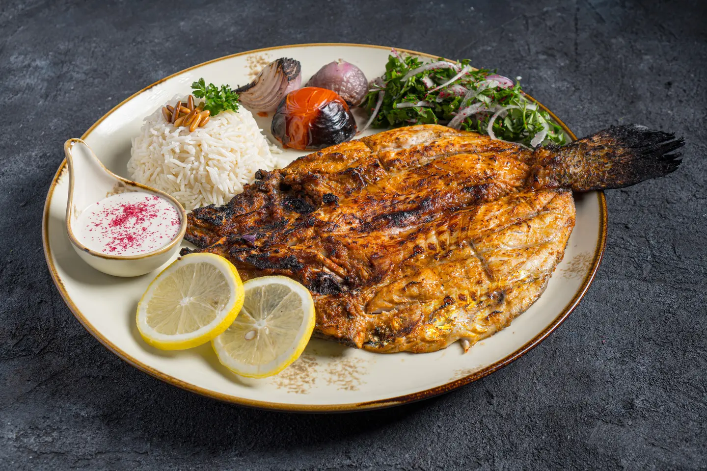 Whole Fish Grilled