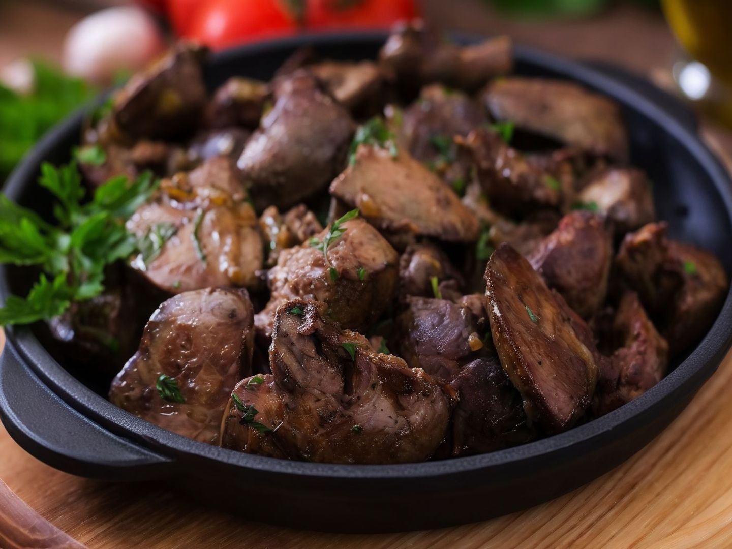 صحن كبدة عجل بلدي بالجبن