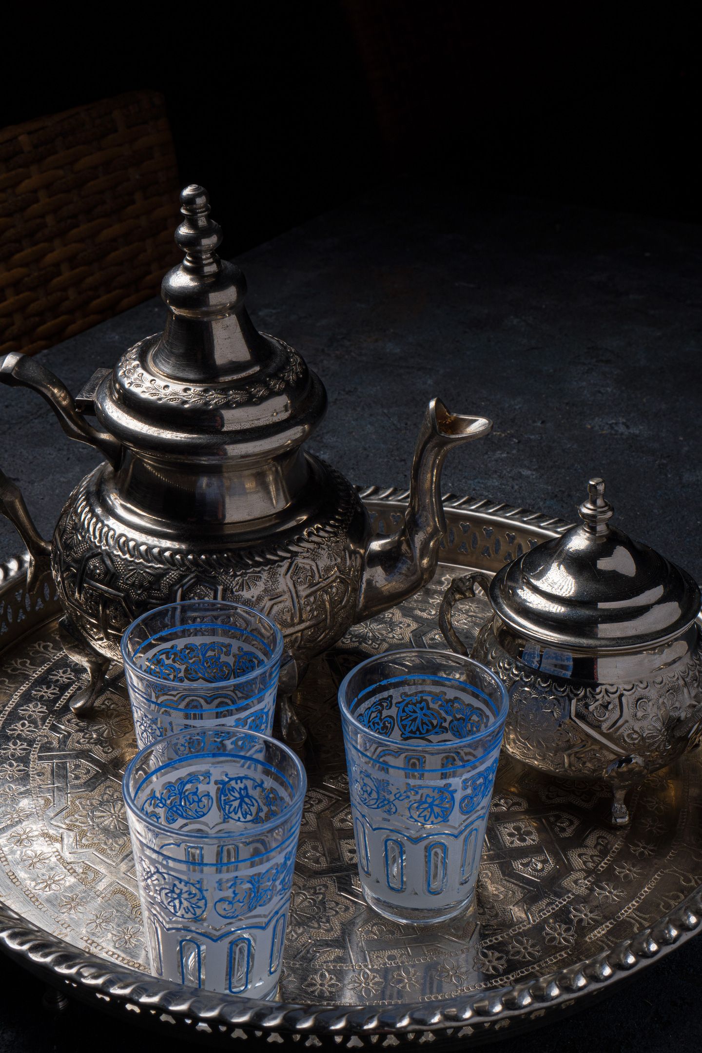 شاى مغربي  - صغير