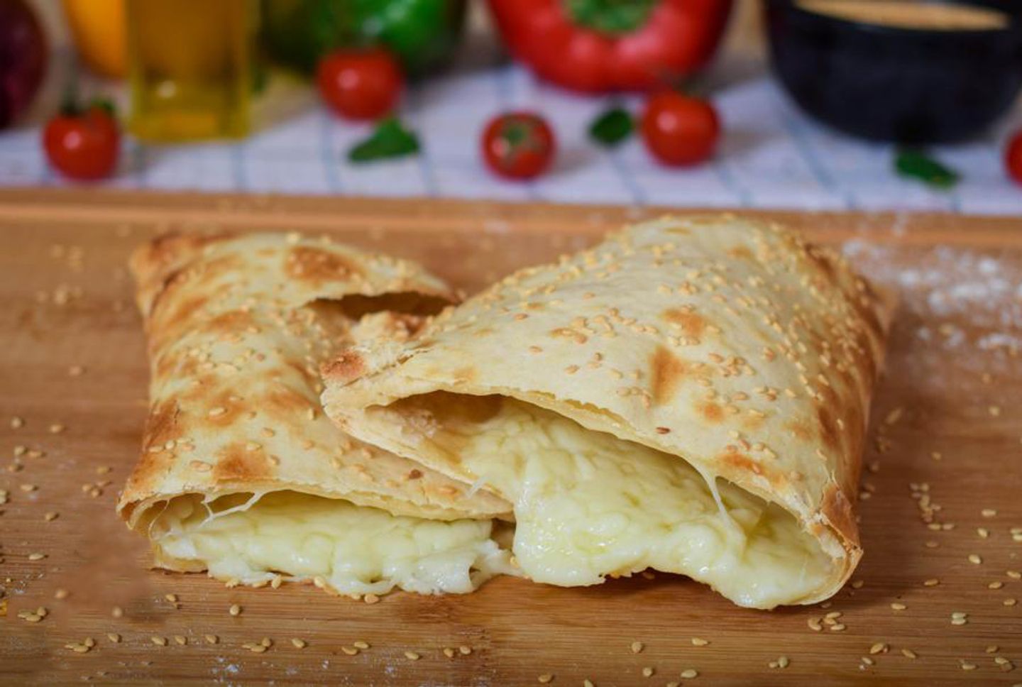 فطيرة جبن الموزريلا