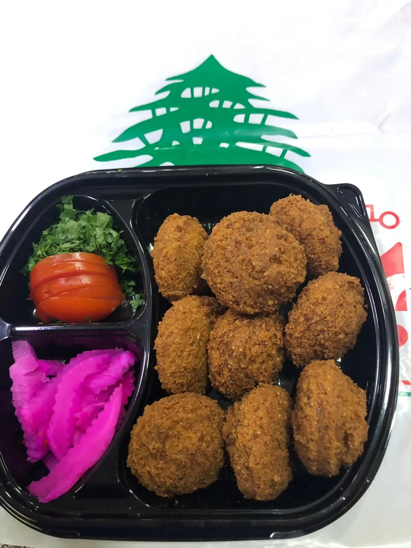 صحن فلافل