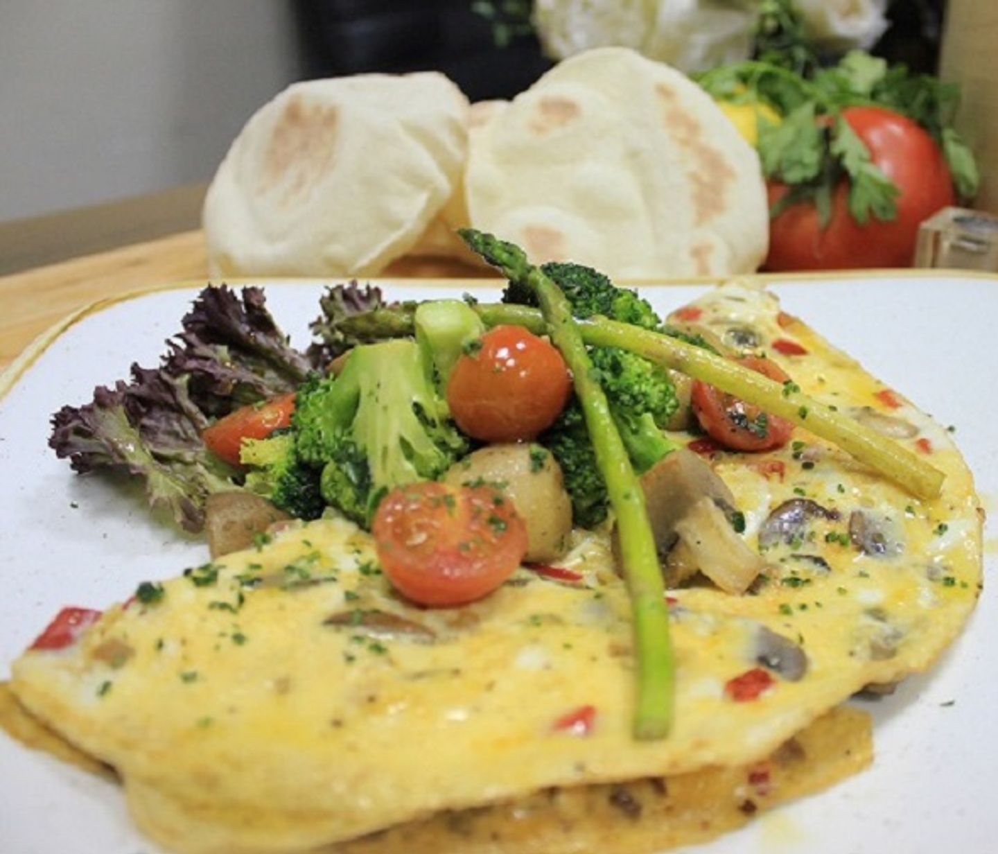 Vegetable Omelette