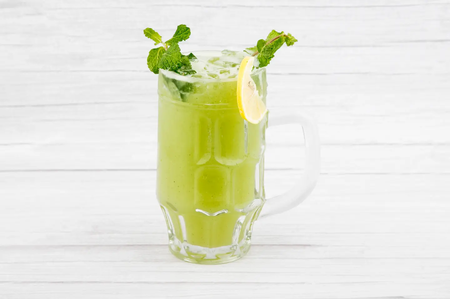 Lemon With Milk And Mint