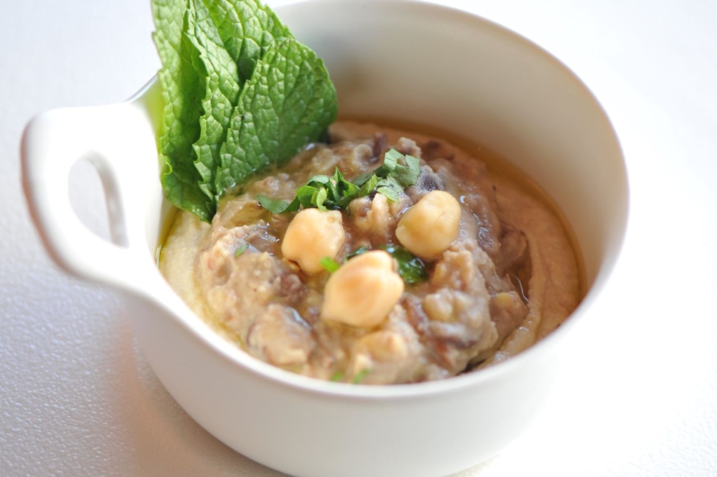 Foul With Hummus Dish