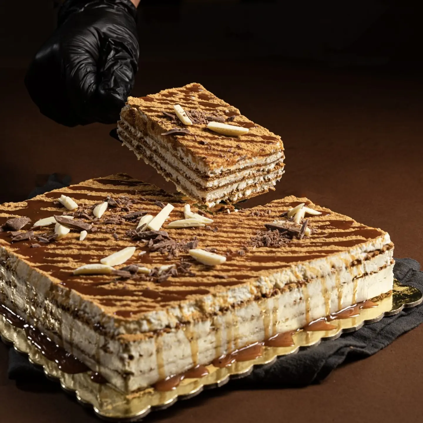 Whole Crispy Caramel Cake