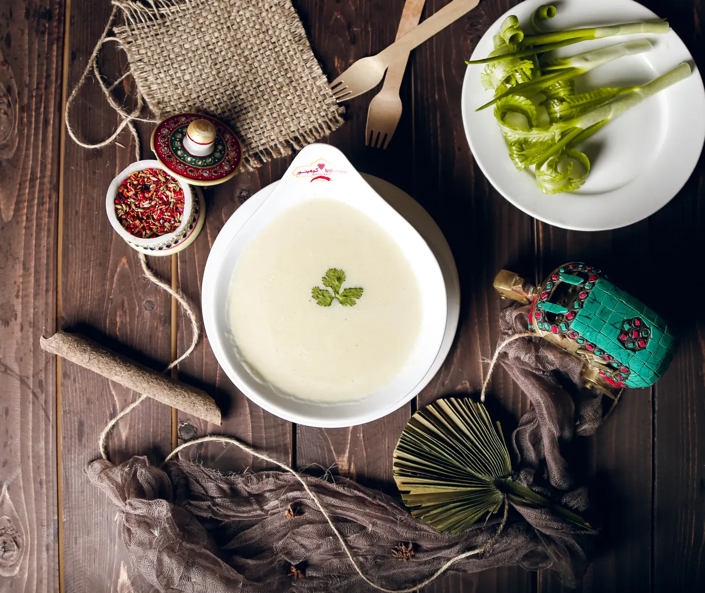 شوربة كريمة دجاج