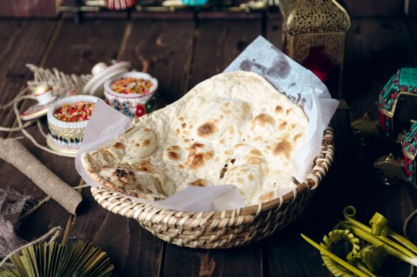 خبز نان سادة