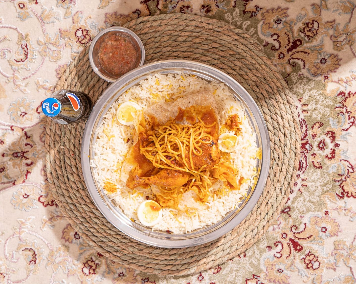رز كوزي مع نص دجاجه