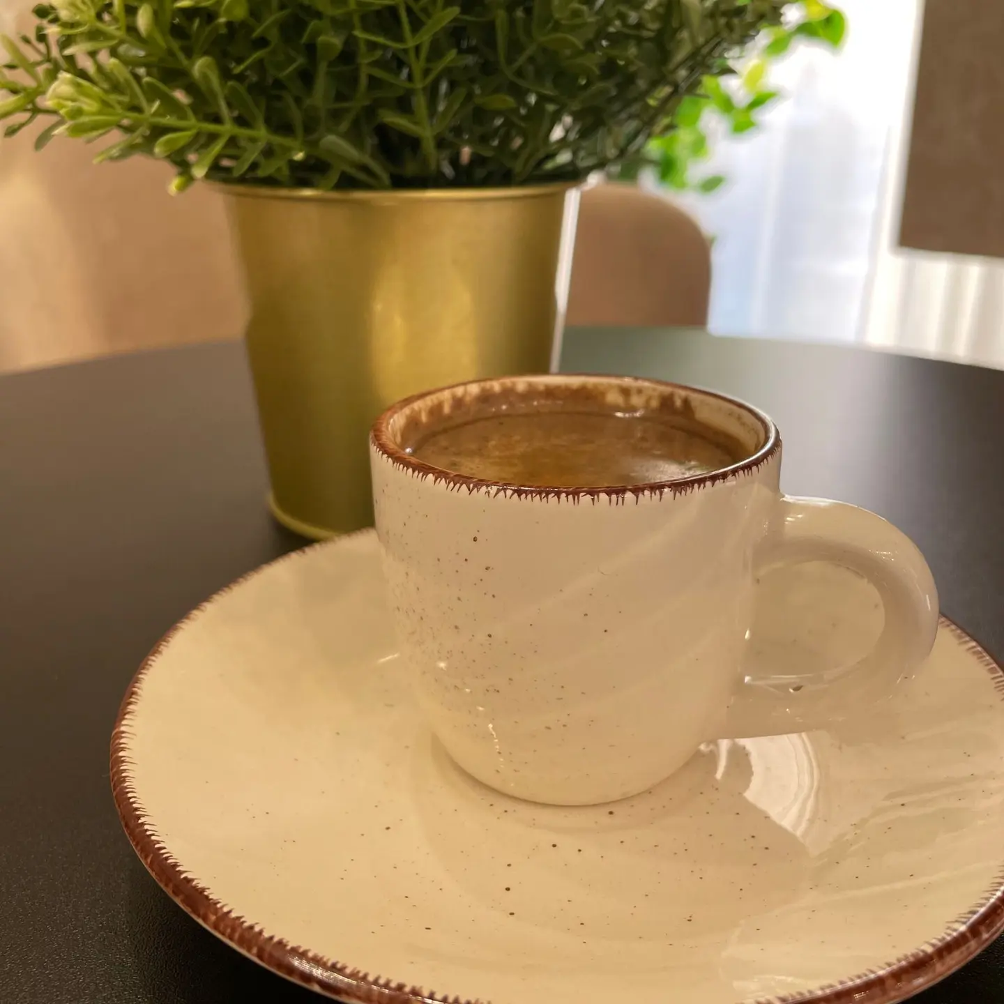 قهوه تركيه مع حليب