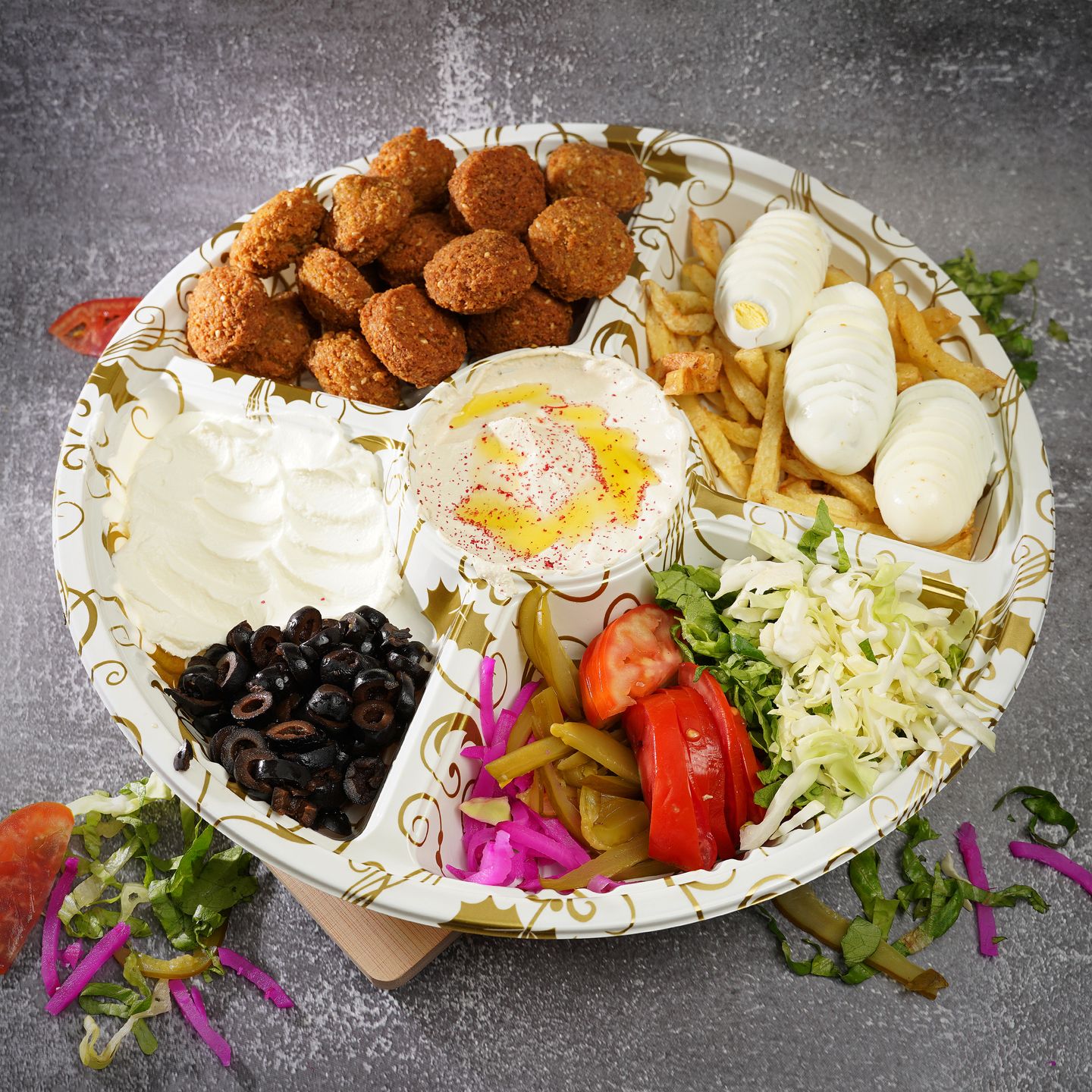 صحن مشكل عائلي