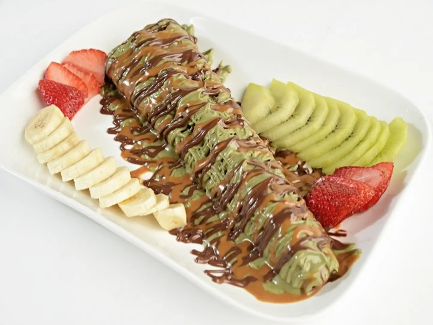 Waffle Stick Max With Fruits