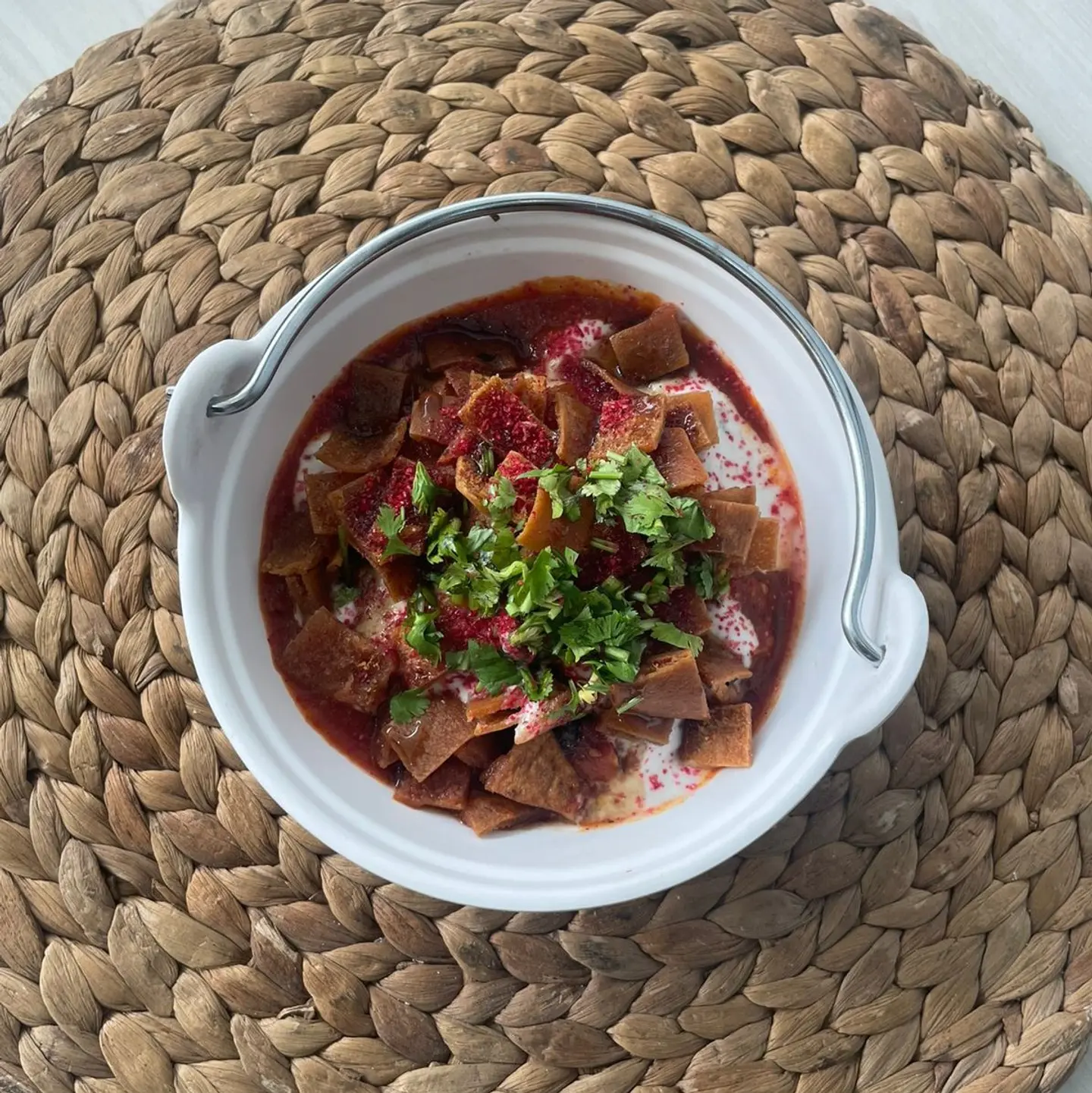 فتة ورق عنب