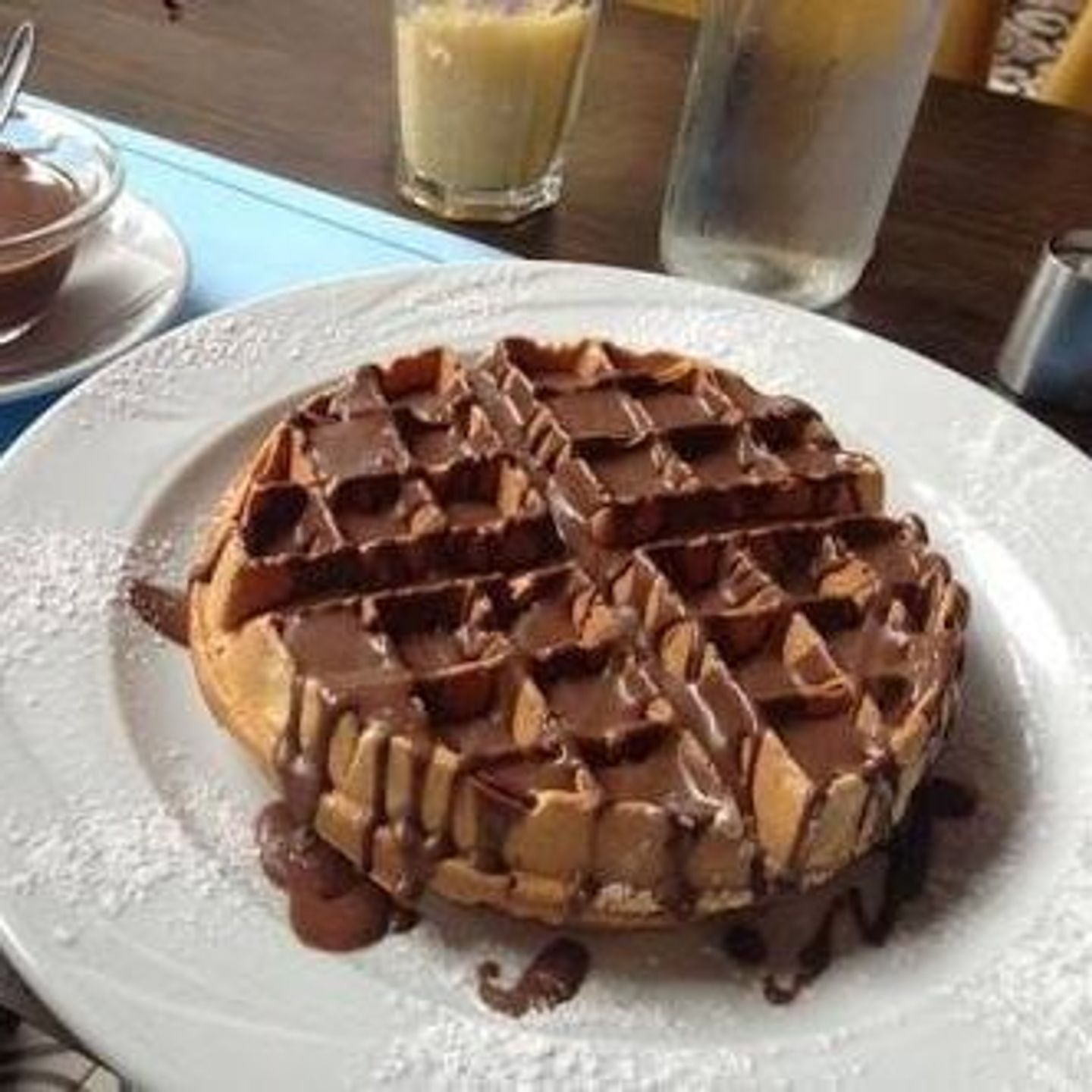 Chocolate Waffle Nutella