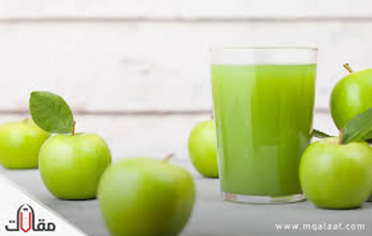 تفاح اخضر  - وسط
