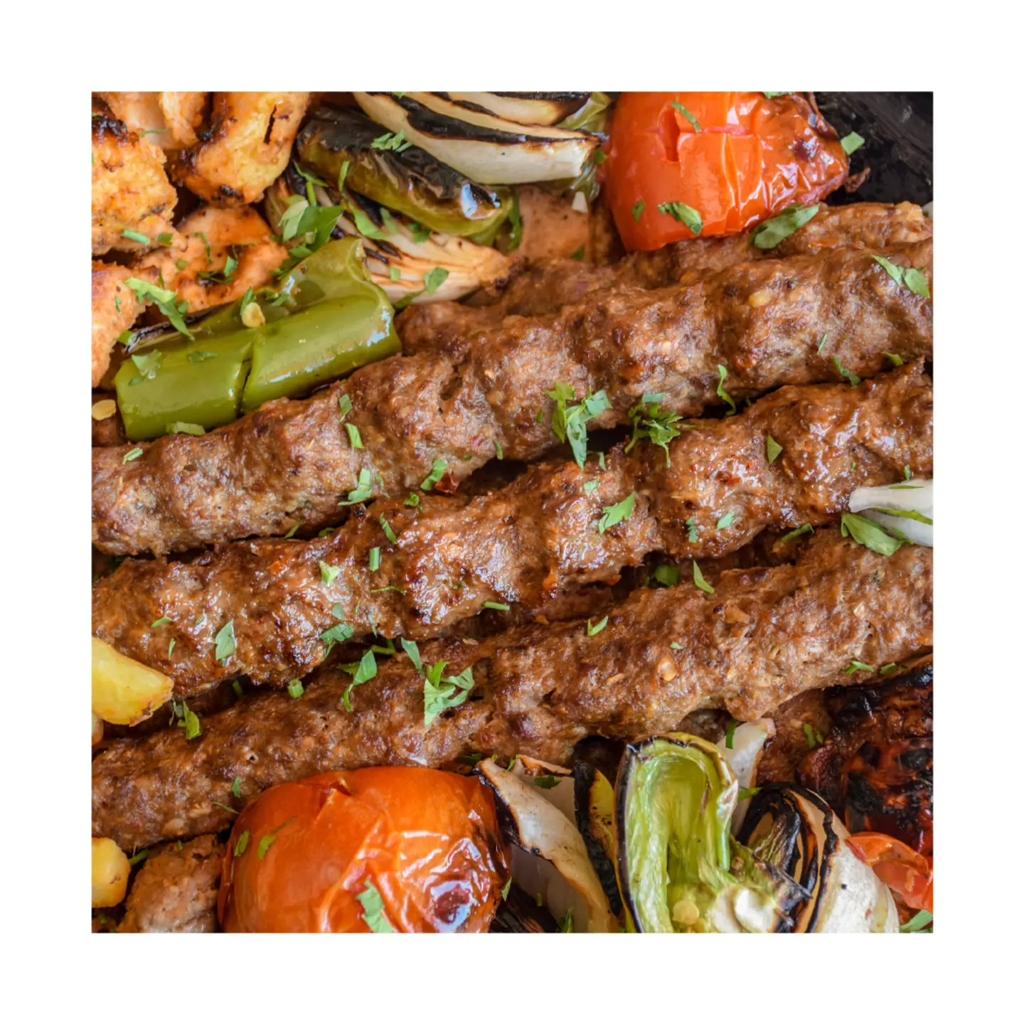 Meat Kebab - Plate 16 Pieces