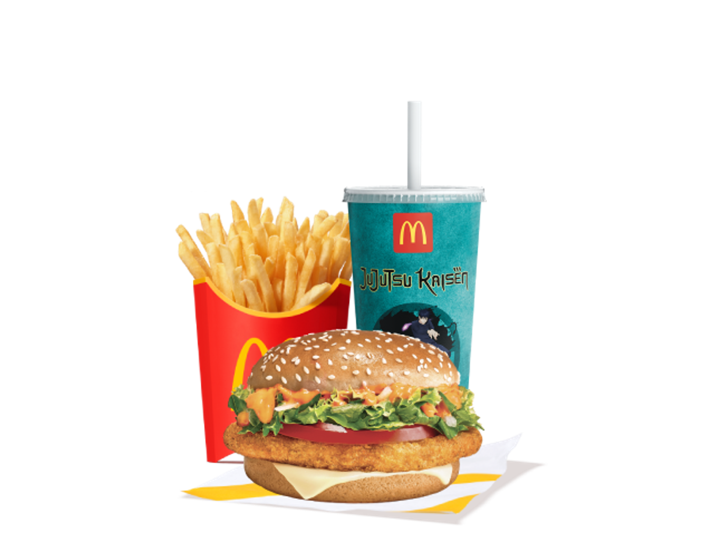 Kokusen Burger Medium Meal