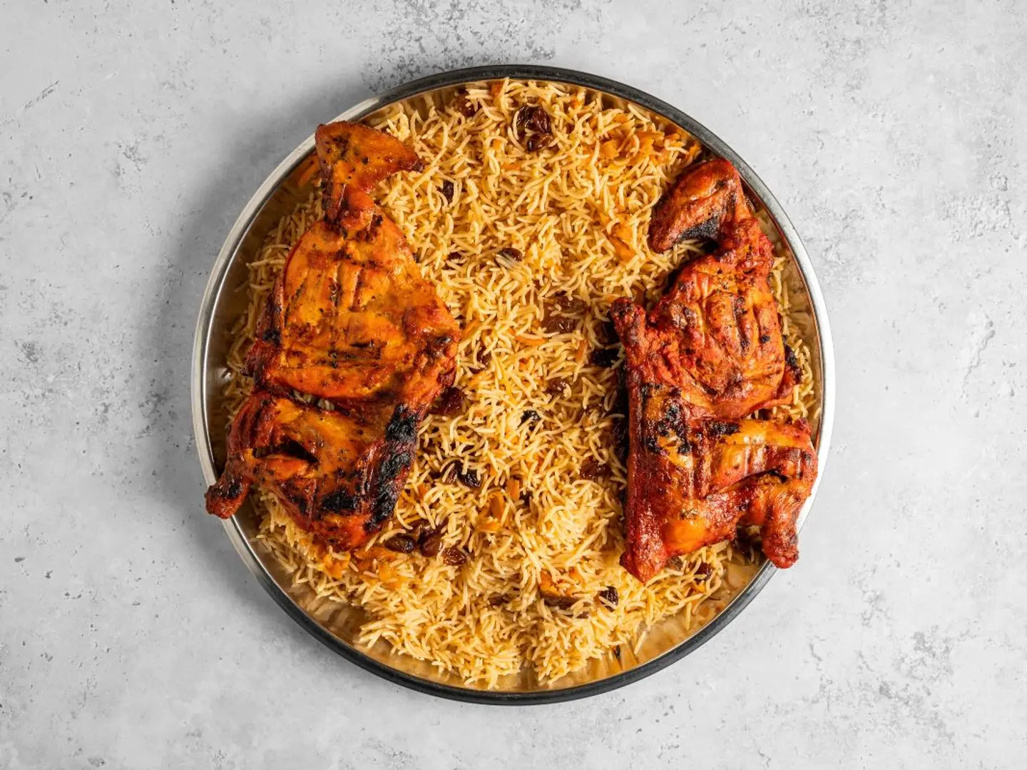 Charcoal Chicken With Rice