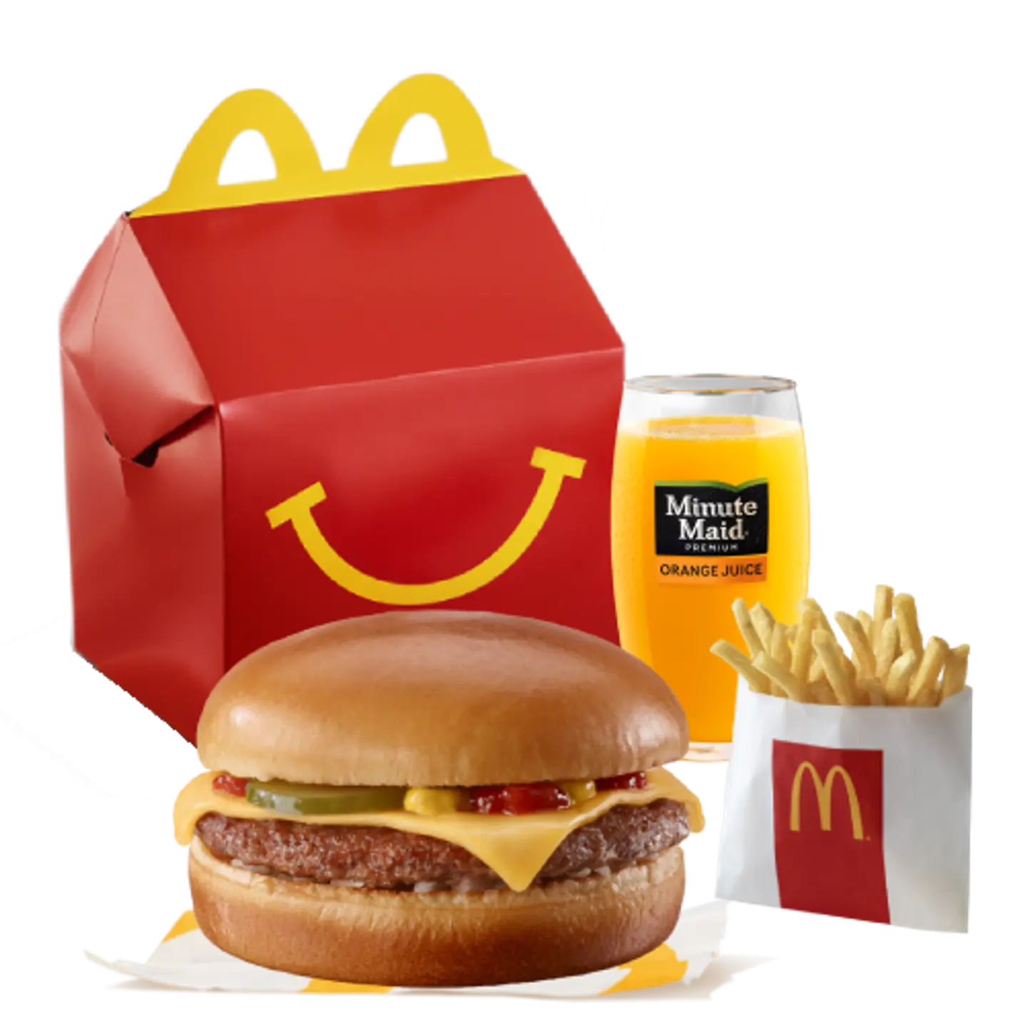 Cheeseburger With Fries