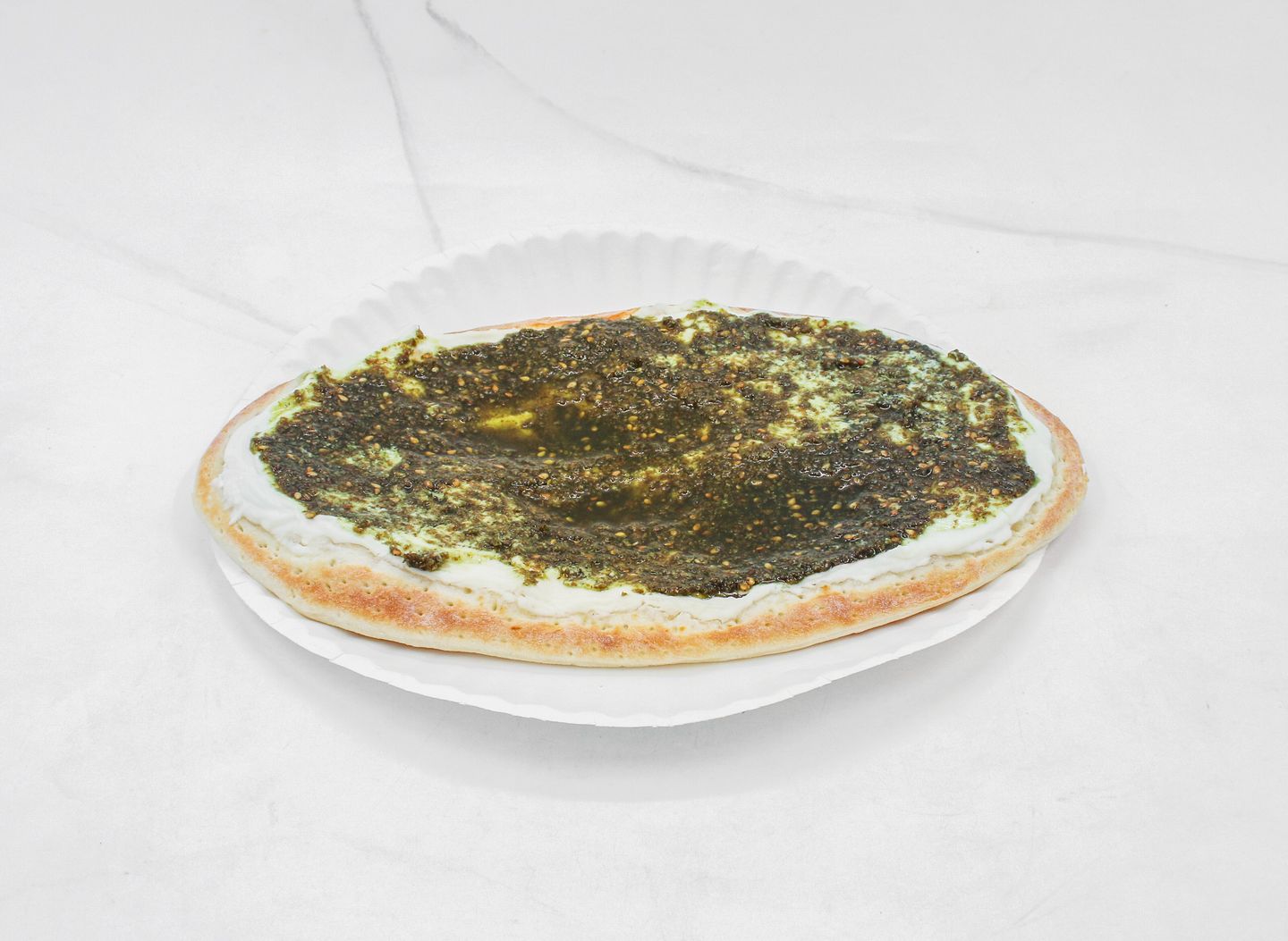 فطيرة زعتر لبنة