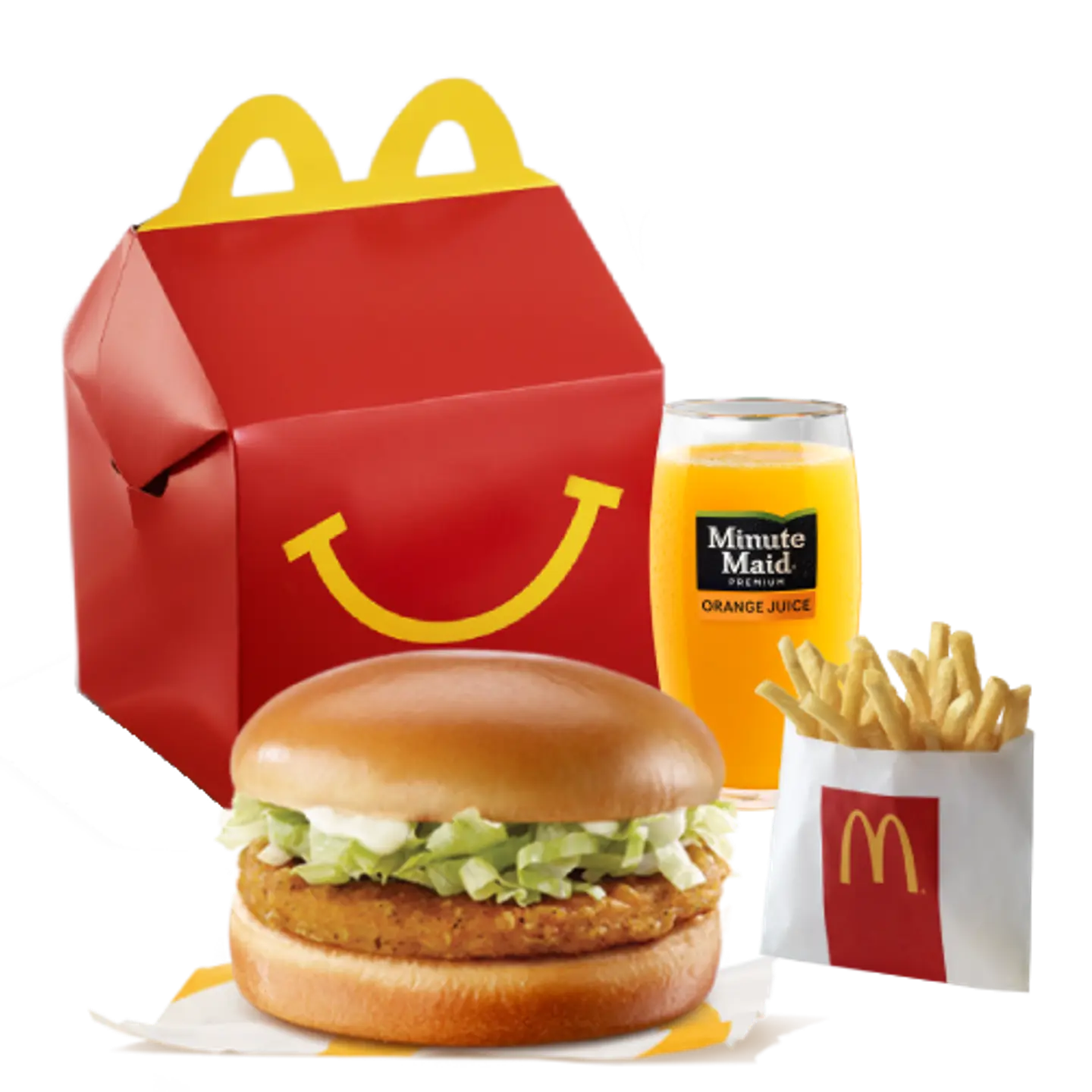 Chickenburger With Fries