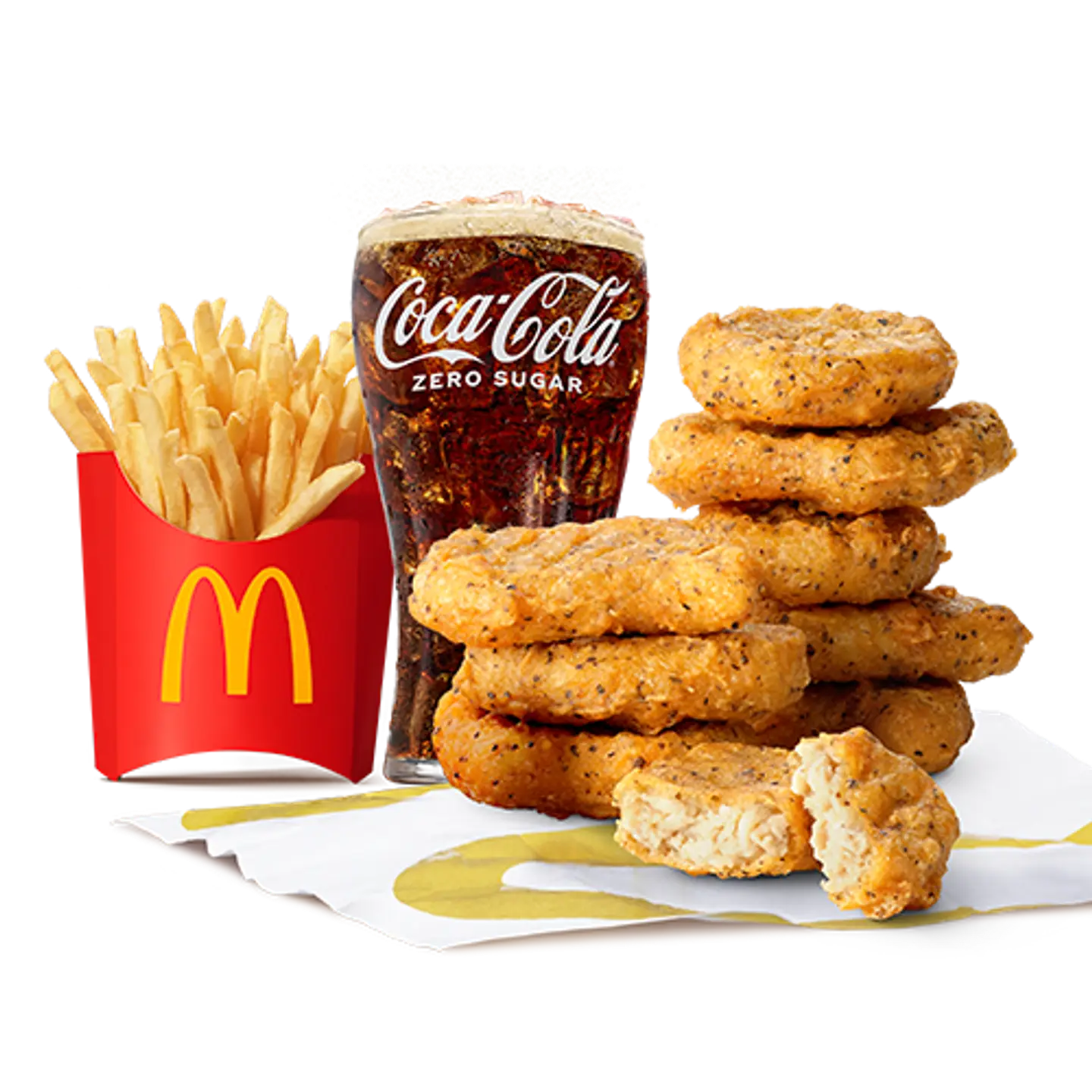 9 Piece Murasaki Garlic Mc Nuggets Meal