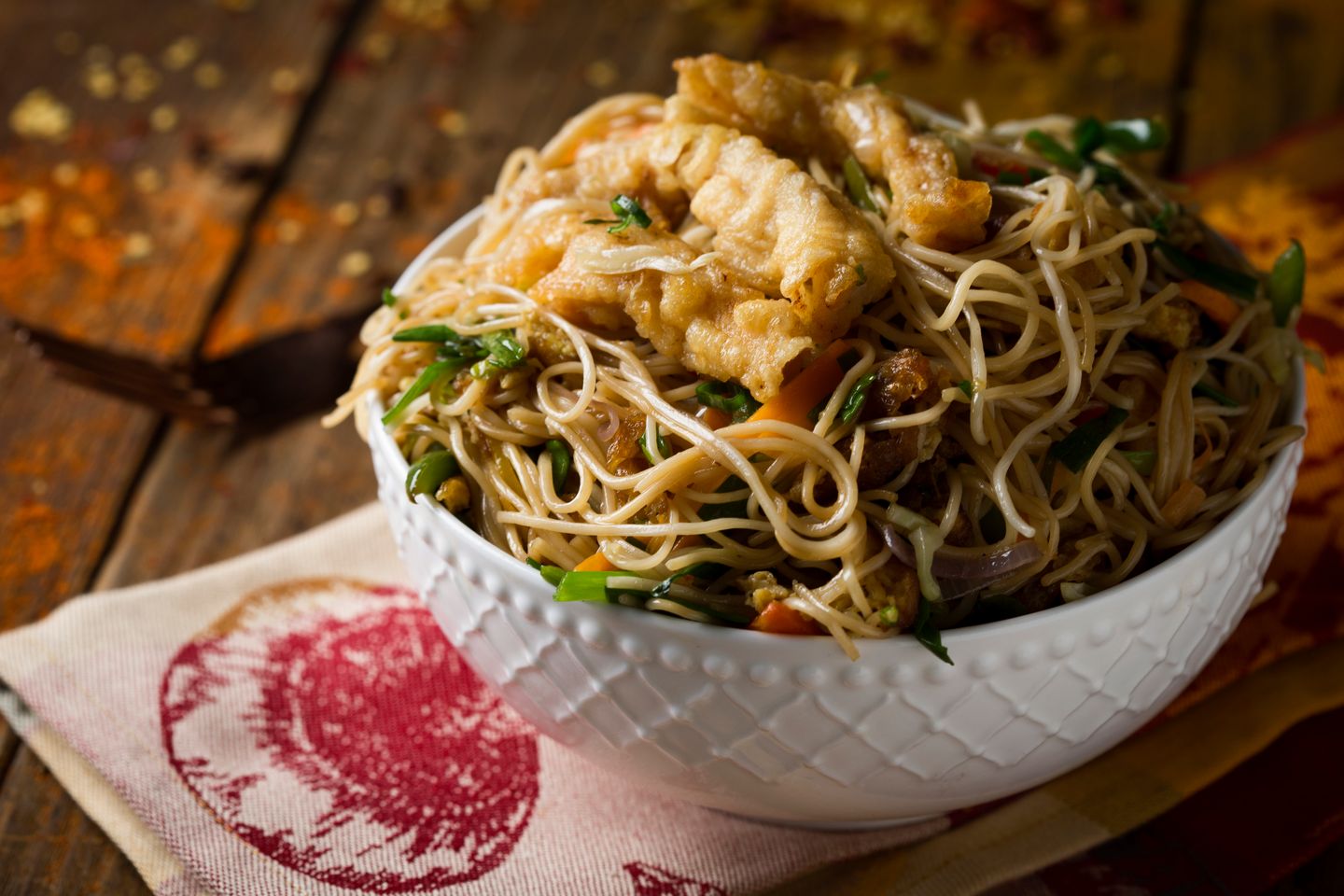 Noodles With Chicken
